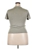Tek Gear 100% Polyester Gray Short Sleeve Turtleneck Size 18 - 20 - photo 2
