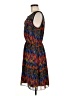 Chetta B 100% Polyester Print Blue Cocktail Dress Size 8 - photo 5