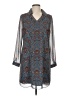 CAbi 100% Polyester Paisley Blue Casual Dress Size S - photo 1