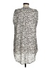 H&M Silver Sleeveless Blouse Size 6 - photo 2