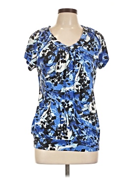 Jm Collection Short Sleeve Blouse