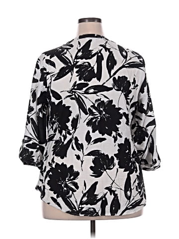 Sara Michelle 3/4 Sleeve Blouse (view 2)