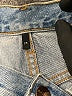 Goldsign 100% Cotton Hearts Blue Jeans Size 25 waist - photo 4