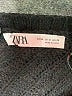 Zara Black 3/4 Sleeve Top Size M - photo 7