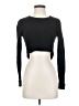 CAbi 100% Cotton Black Long Sleeve Top Size S - photo 1