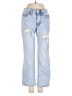 Aeropostale Hearts Blue Jeans Size 000 - photo 1