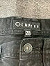 Empyre Chevron-herringbone Black Jeans Size 28 waist - photo 7