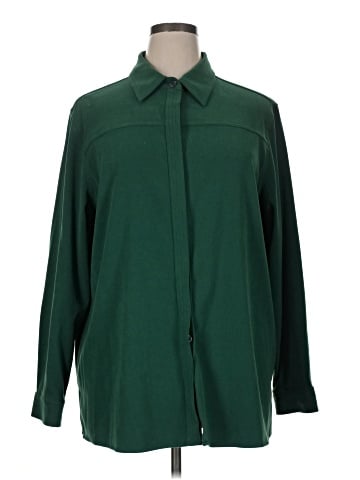 Sag Harbor Long Sleeve Blouse (view 1)