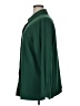 Sag Harbor Solid Green Long Sleeve Blouse Size 1X - photo 5