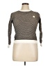 BOSS by HUGO BOSS 100% Cotton Houndstooth Brown Pullover Sweater Size 14S - photo 1