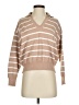 Unbranded Stripes Tan Pullover Sweater Size S - photo 1
