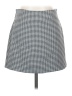 MNG Houndstooth Gray Casual Skirt Size S - photo 1