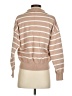 Unbranded Stripes Tan Pullover Sweater Size S - photo 2
