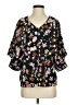 CAbi 100% Polyester Black 3/4 Sleeve Blouse Size XS - photo 1