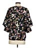 CAbi 100% Polyester Black 3/4 Sleeve Blouse Size XS - photo 2