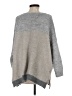 Ann Taylor LOFT Color Block Gray Pullover Sweater Size M - photo 2