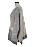 Ann Taylor LOFT Color Block Gray Pullover Sweater Size M - photo 5
