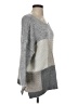 Ann Taylor LOFT Color Block Gray Pullover Sweater Size M - photo 4