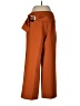 Topshop 100% Polyester Orange Casual Pants Size 8 - photo 2