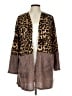 Hailey & Co. Animal Print Brown Coat Size L - photo 1