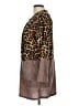 Hailey & Co. Animal Print Brown Coat Size L - photo 5