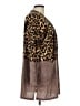 Hailey & Co. Animal Print Brown Coat Size L - photo 4