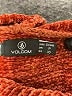 Volcom 100% Polyester Tweed Red Brown Turtleneck Sweater Size S - photo 7