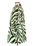 Shein Animal Print Green Long Sleeve Blouse Size 8 - 10 - photo 5