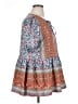 Unbranded 100% Polyester Paisley Orange Short Sleeve Blouse Size XL (estimated) - photo 4