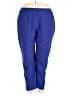 Travelers by Chico's Solid Blue Casual Pants Size 4 Short - photo 1