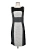 Yoana Baraschi Houndstooth Gray Cocktail Dress Size 4 - photo 1
