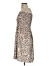 Unbranded Animal Print Tan Cocktail Dress Size XS (estimated) - photo 5