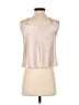 Heartloom 100% Polyester Metallic Silver Sleeveless Blouse Size S - photo 2
