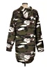 Love Streak Camo Green Pullover Hoodie Size L - photo 2