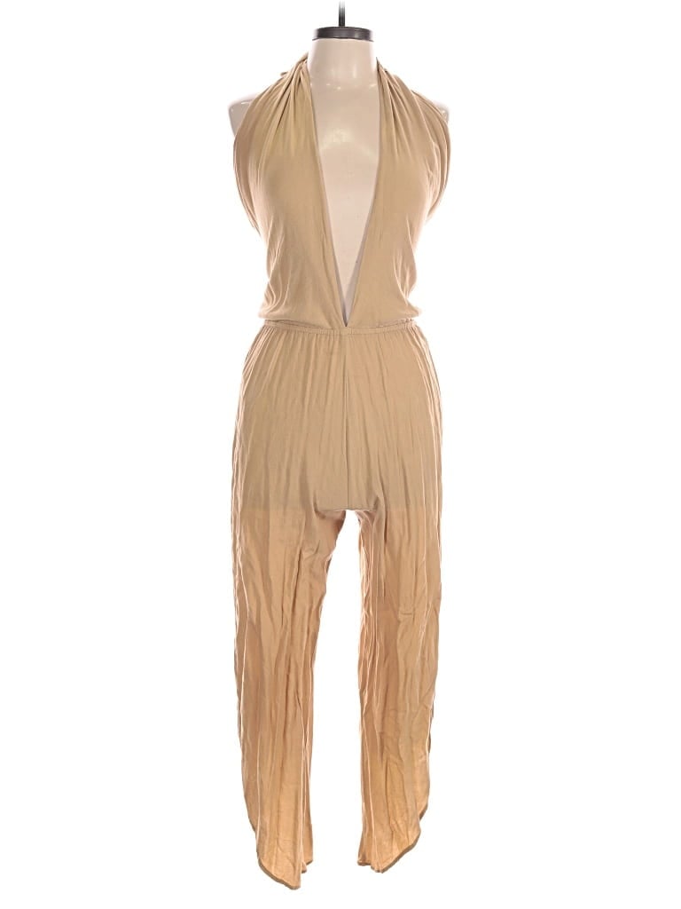 Pre-owned Indah Jumpsuit In Brown