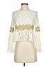 Double Zero Ivory Long Sleeve Blouse Size S - photo 1