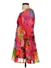 Shein 100% Polyester Print Pink Cocktail Dress Size 2 - photo 5