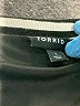 Torrid Stripes Black Casual Dress Size 1X Plus (1) - photo 7