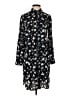 Ann Taylor 100% Polyester Black Casual Dress Size S - photo 1