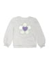 Kate Mack Hearts Silver Sweatshirt Size 5 - 6 - photo 1