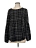 Apt. 9 Black Long Sleeve Blouse Size M - photo 1