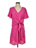 Entro 100% Polyester Pink Casual Dress Size S - photo 1