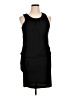 Press 100% Viscose Solid Black Cocktail Dress Size XL - photo 1