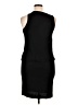 Press 100% Viscose Solid Black Cocktail Dress Size XL - photo 2