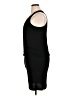 Press 100% Viscose Solid Black Cocktail Dress Size XL - photo 5