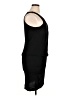 Press 100% Viscose Solid Black Cocktail Dress Size XL - photo 4