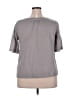 Mossimo Gray Short Sleeve Blouse Size XXL - photo 2