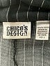 Chico's Design Stripes Black Blazer Size Lg (2) - photo 6