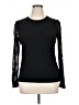 Rachel Parcell Black Long Sleeve Top Size XL - photo 1