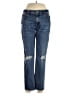 Gap Hearts Blue Jeans Size 4 - photo 1